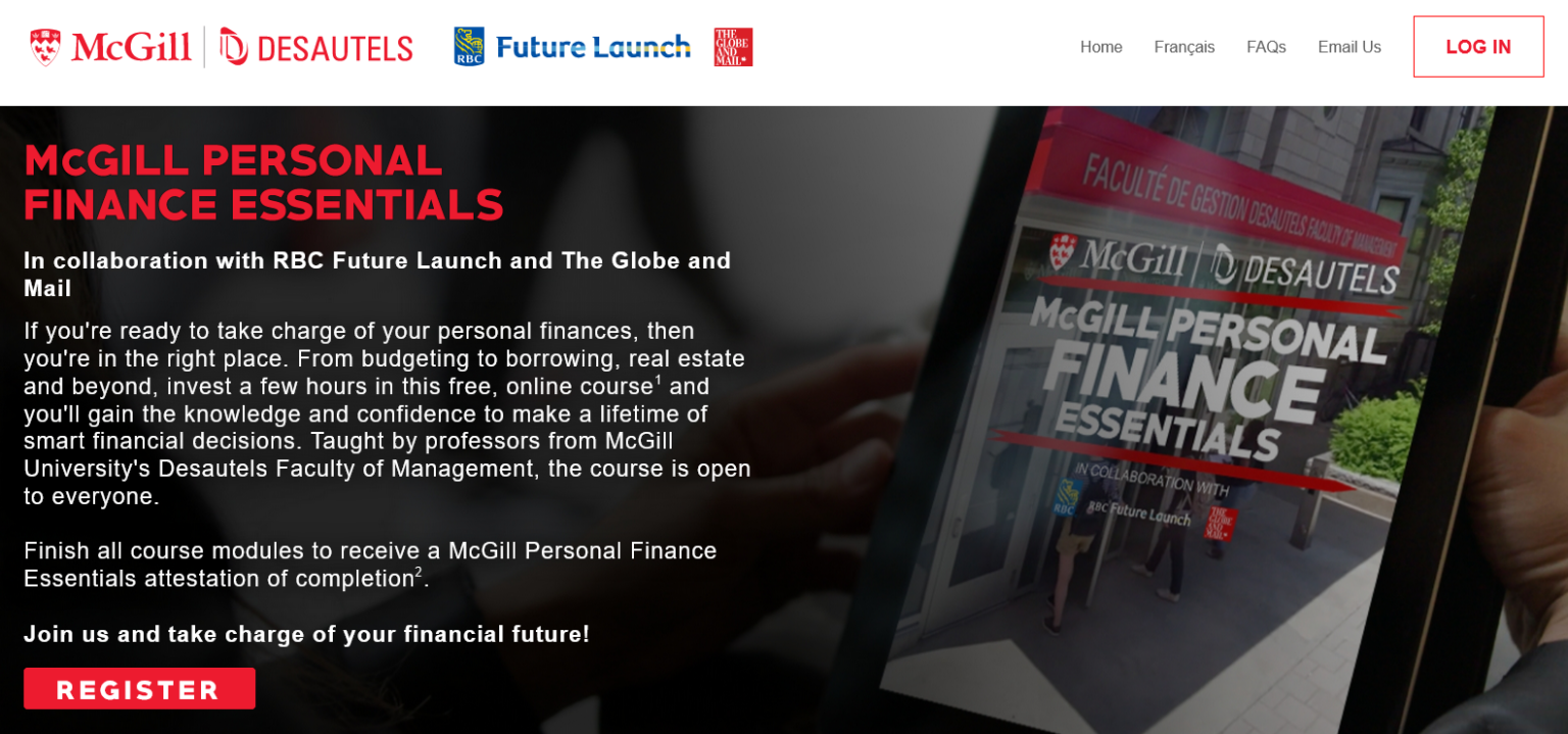 Free Online Personal Finance Basics Course From McGill University - AFC